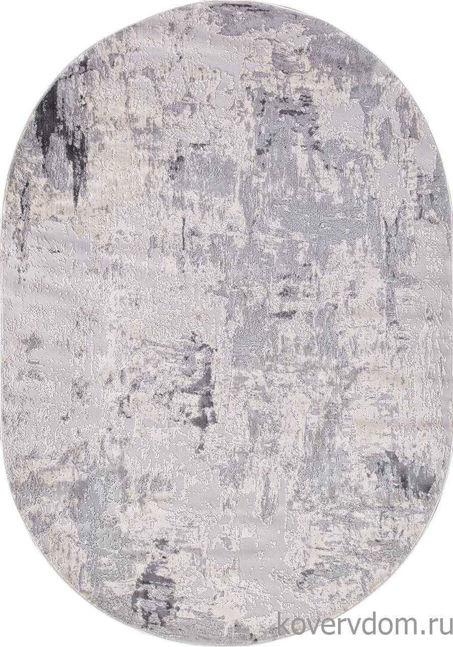 Ковер TOKIO 15456A D.GREY / L.GREY Овал