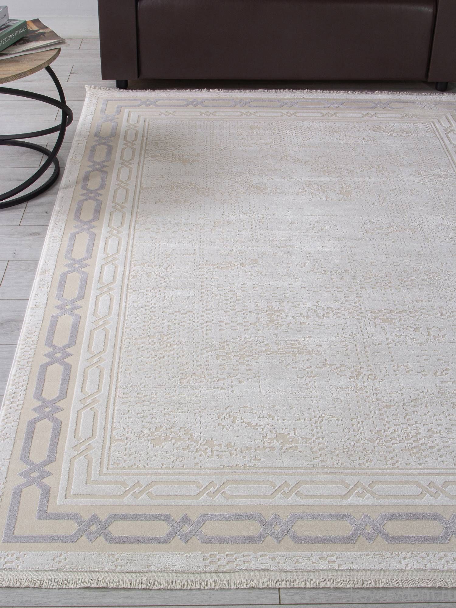 Ковер ANATOLIA 34069A WHITE / BEIGE