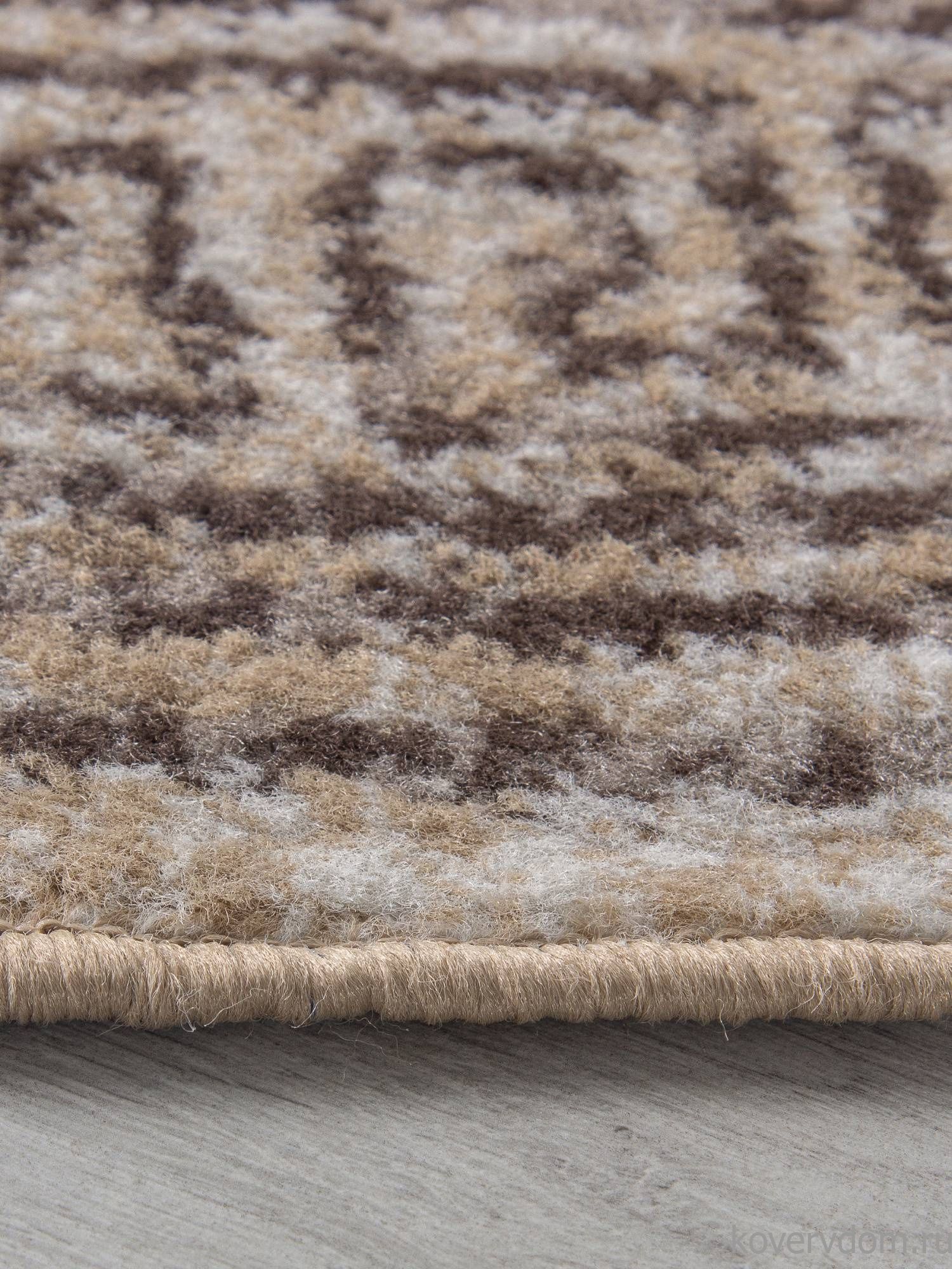 Ковер PRAGA 06022A TOZ GRI / KAHVE Овал