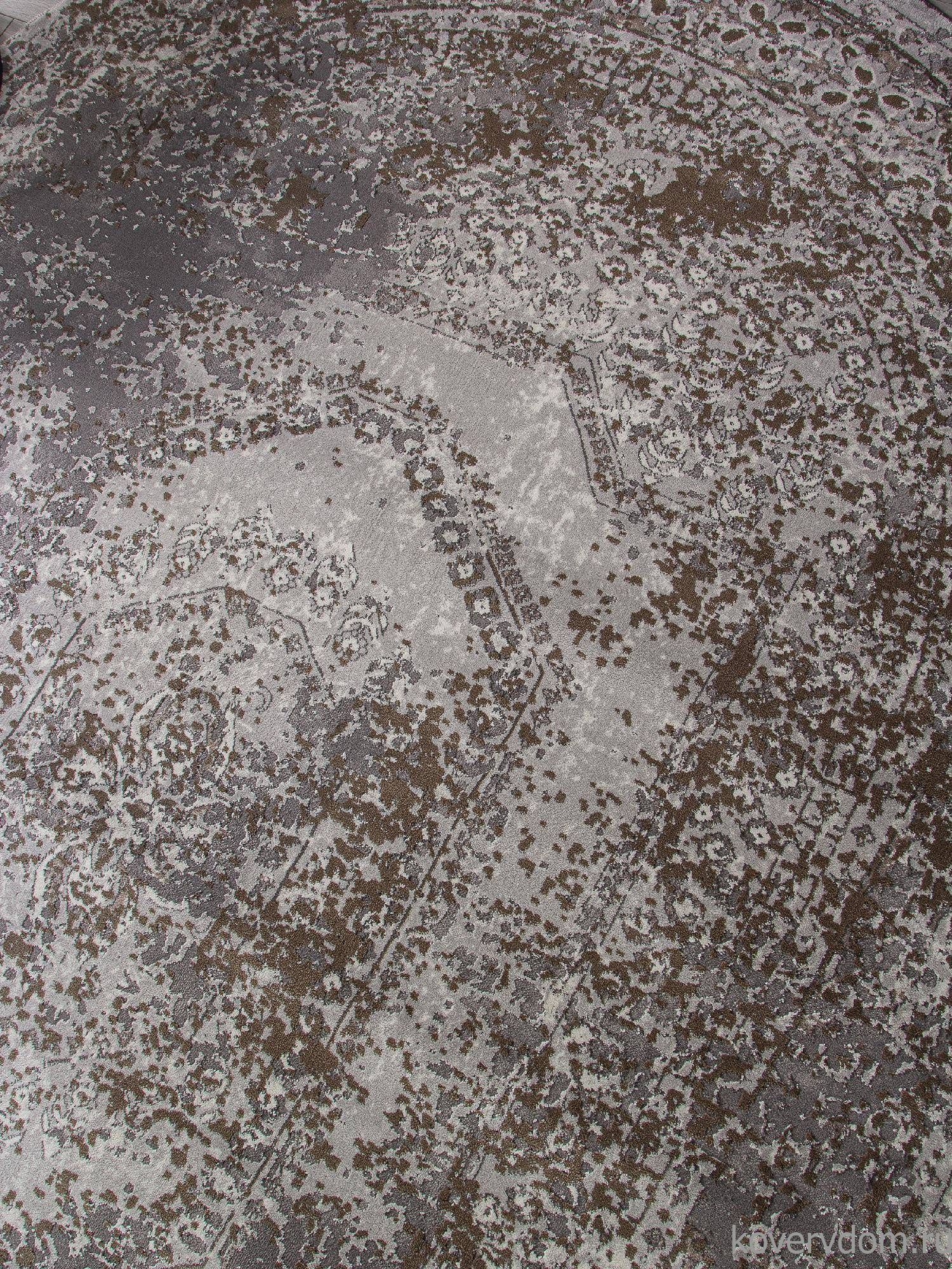 Ковер GRAFF F240 GRAY-BEIGE Овал