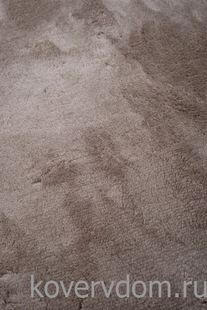 Ковер из искусственного меха Chic 1000A BROWN_3000 круг