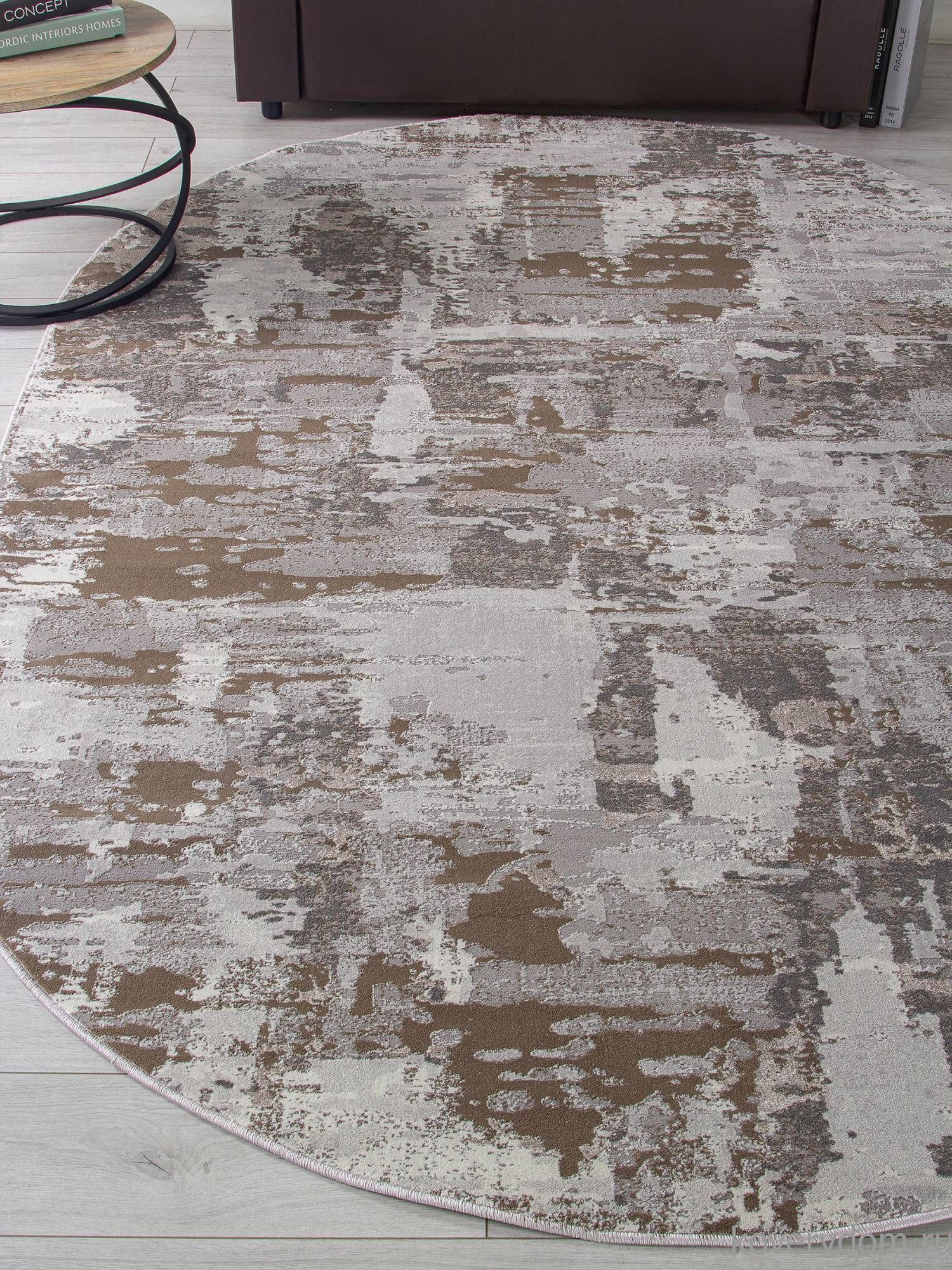 Ковер GRAFF F238 GRAY-BEIGE Овал