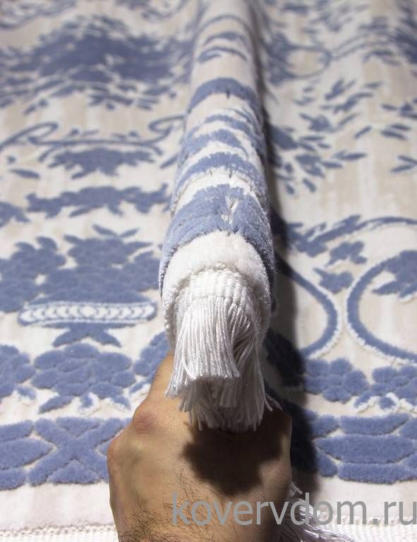 Ковер TRUVA 08330T BLUE / BLUE Овал