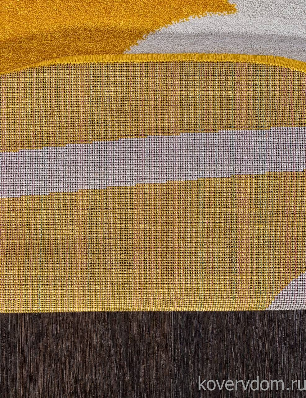 Ковер CRYSTAL 1021 YELLOW Овал