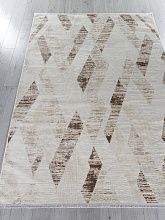 Однотонный ковер SHINE 33162A CREAM / WHITE