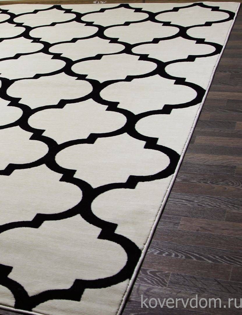 Ковер MEGA CARVING WK d422 CREAM-D.NAVY