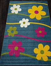 Ковер голубой ORION-A 1021 BLUE