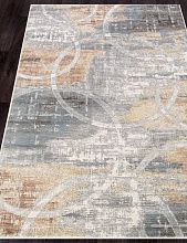 Ручной ковер МАТРИКС 89876 6220 V Серый / Бежевый