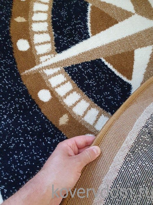 Ковер Морской ОВАЛ  темно-синий Ковер Морской ОВАЛ  темно-синий