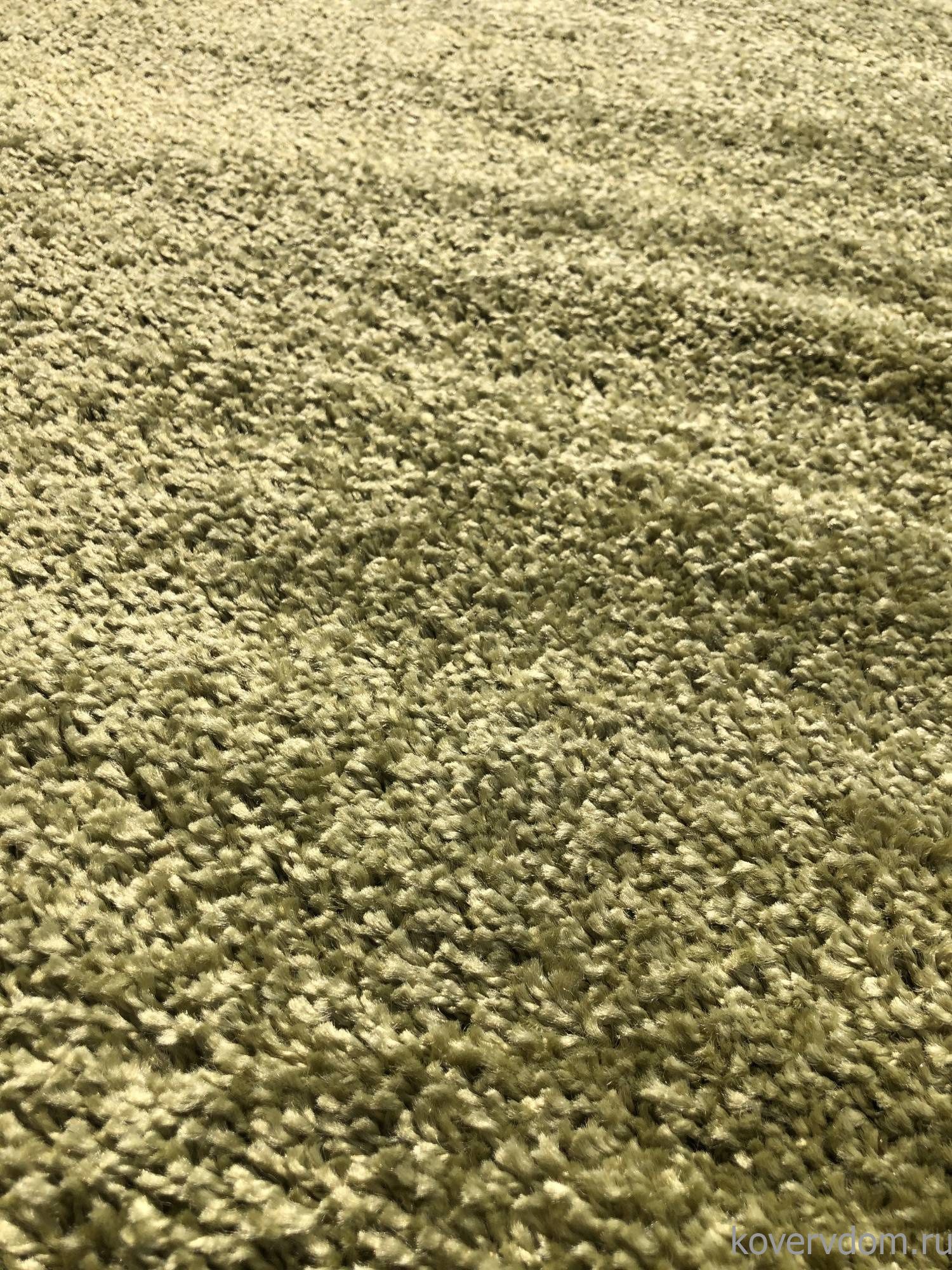 Ковер COMFORT SHAGGY 2 s600 LIGHT GREEN 2 Овал