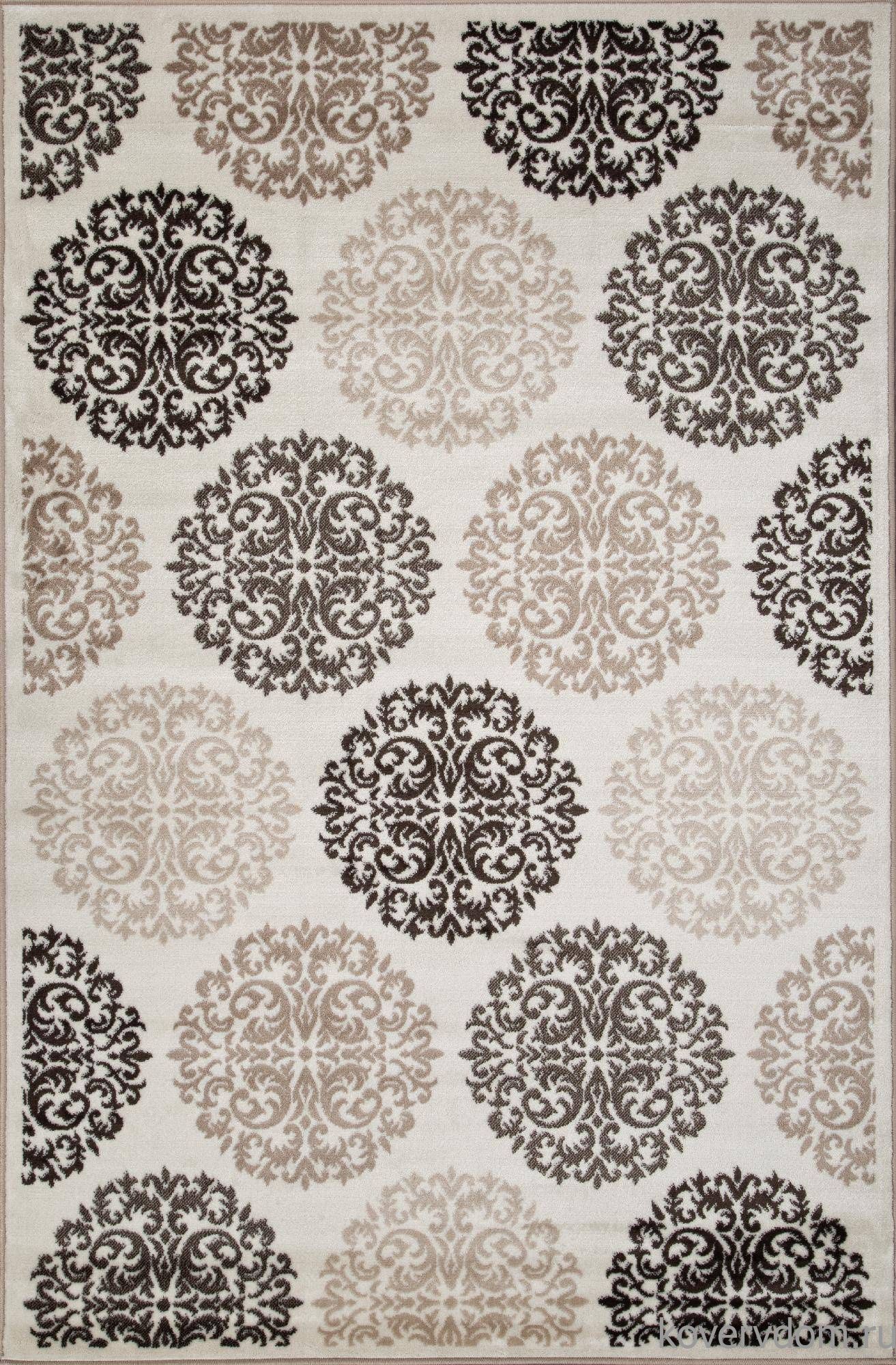 Ковер LUXE L012 CREAM-BROWN