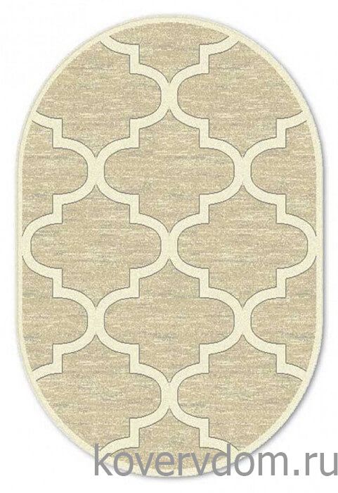 Ковер рельефный SOHO 5519-15053 ОВАЛ