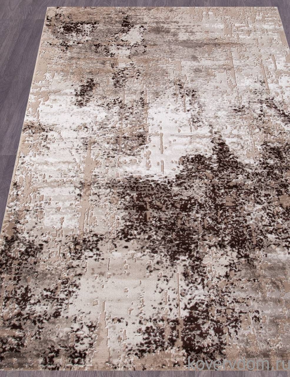 Ковер гранжевый ARMINA 04047B DARK BROWN Ковер гранжевый ARMINA 04047B DARK BROWN