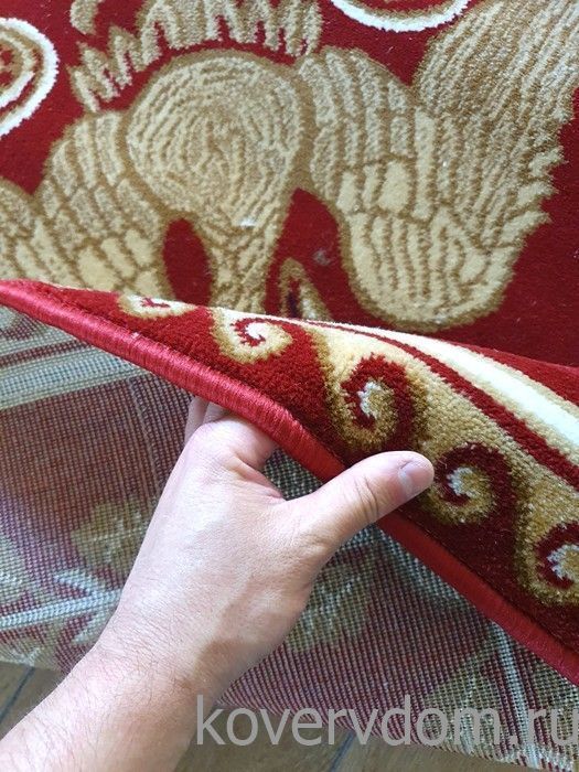 Ковер ЦАРЬ-ПТИЦА красно-бордовый Ковер ЦАРЬ-ПТИЦА красно-бордовый