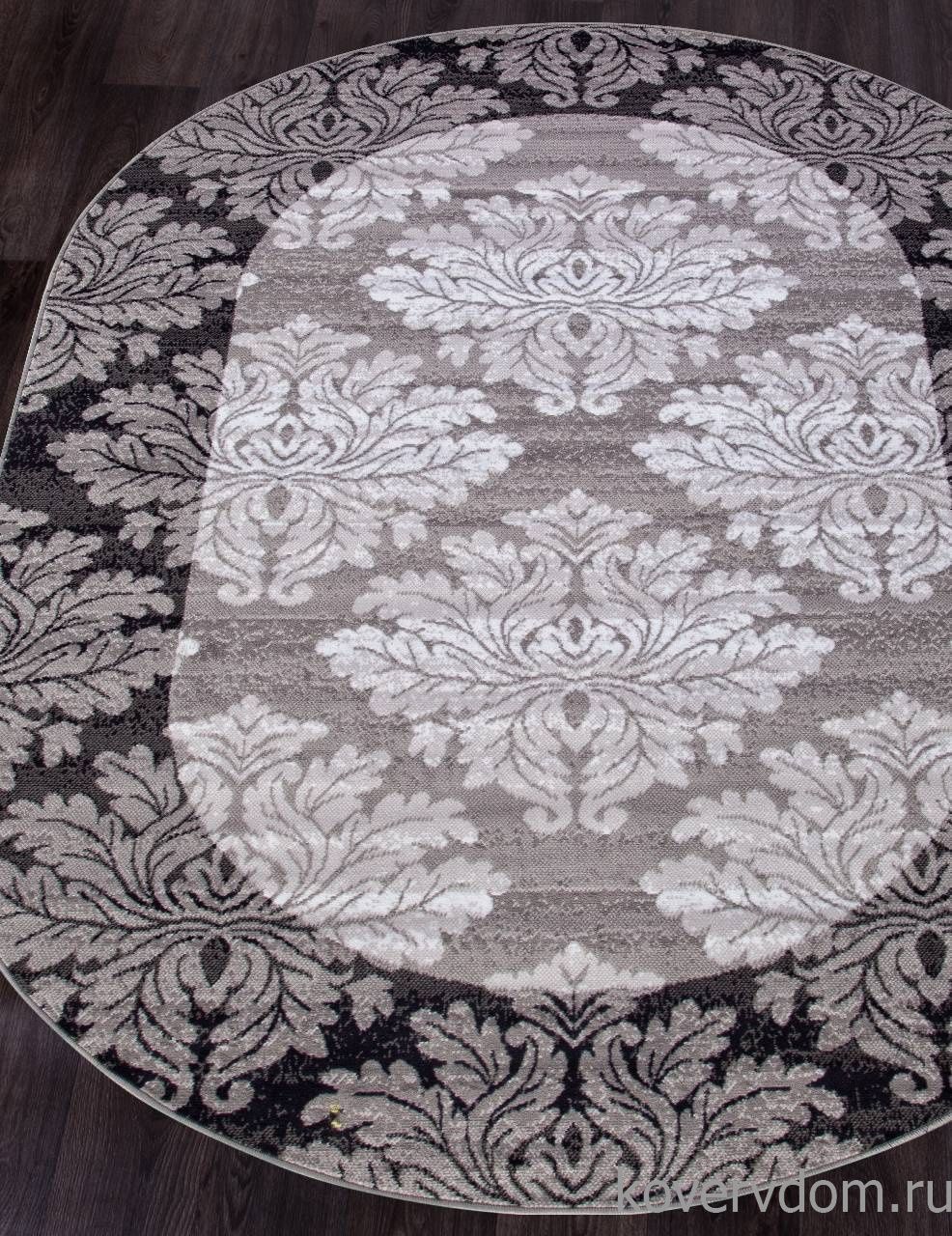 Ковер SILVER D213 GRAY Овал Ковер SILVER D213 GRAY Овал