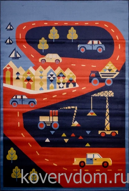 Ковер STANDARD Budi navy blue Ковер STANDARD Budi navy blue