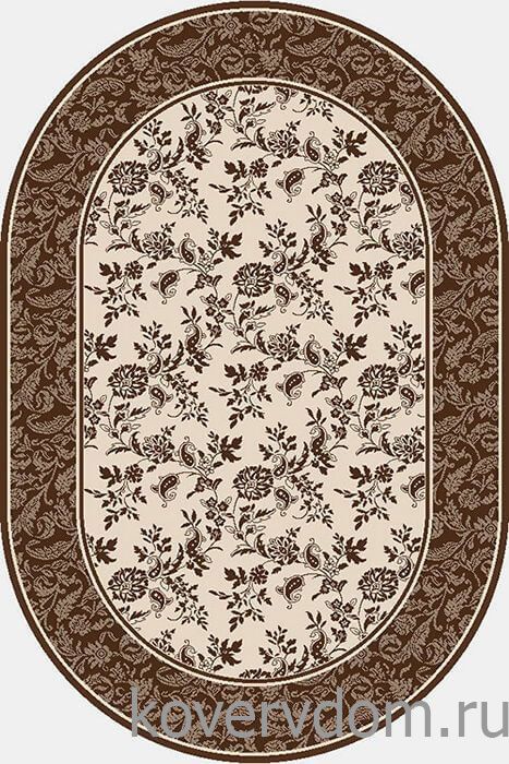 Циновка NOVARO 921-19 ОВАЛ