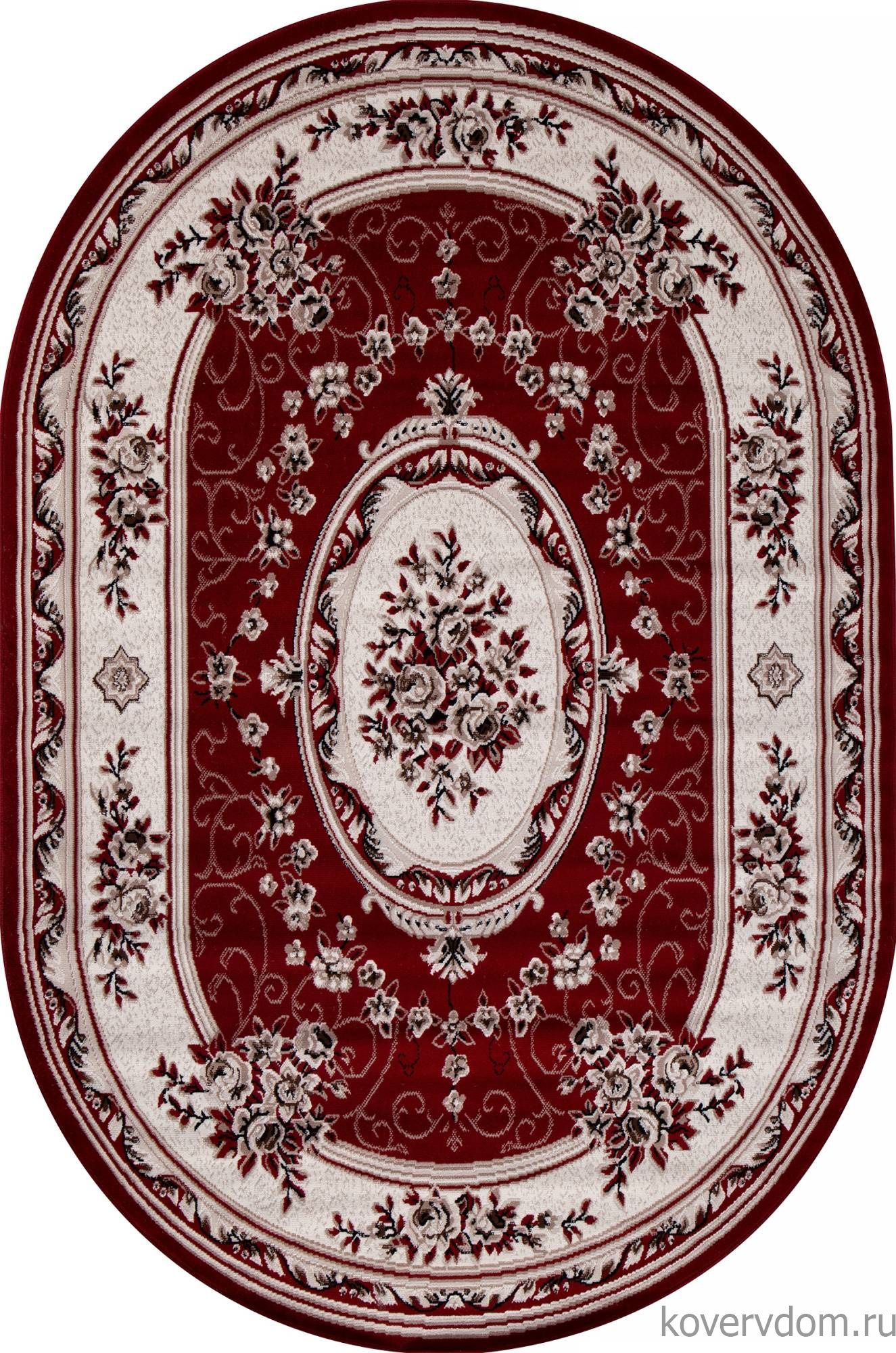 Ковер GAVANA 5444 RED Овал