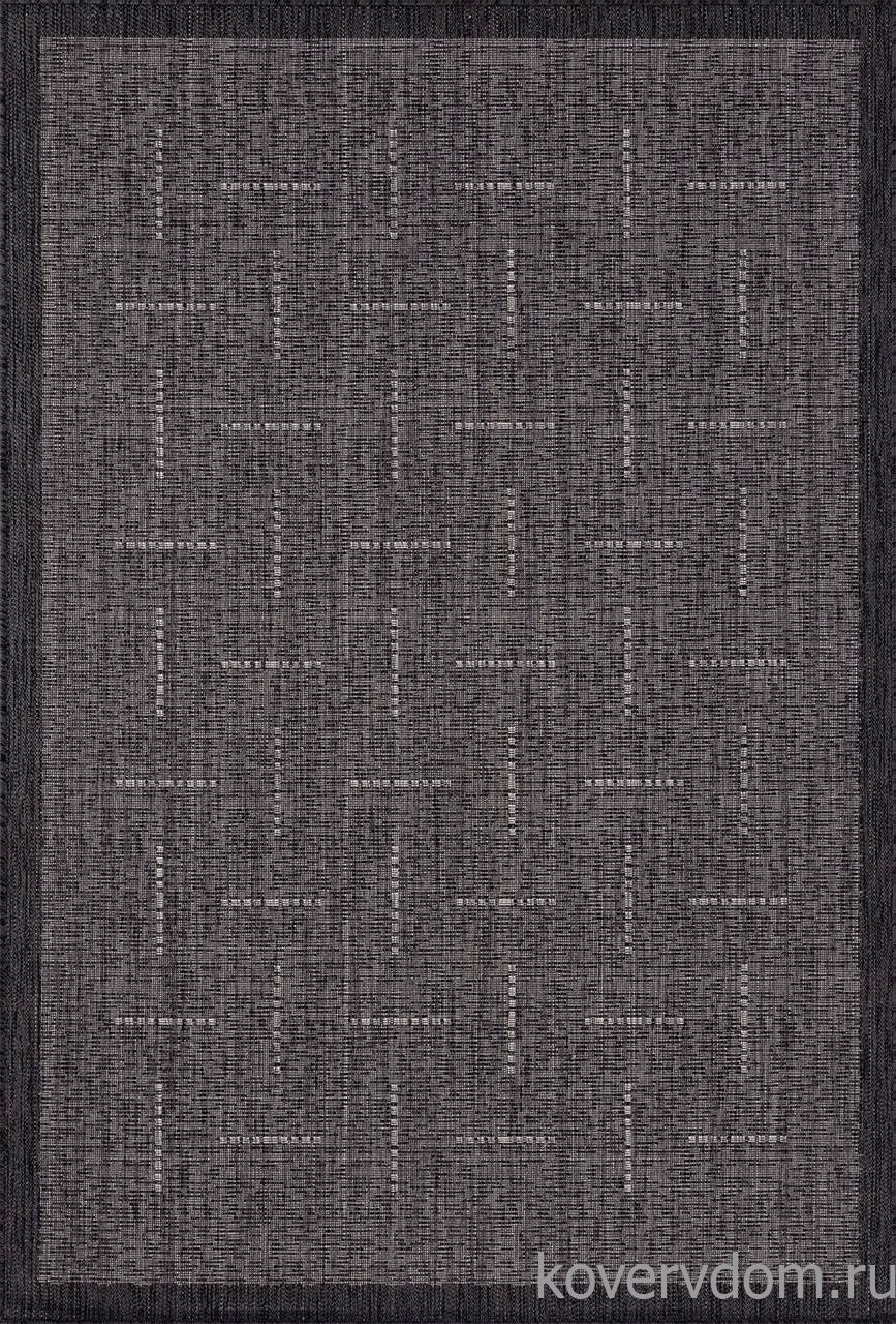 Ковер циновка VEGAS S008 BLACK-GRAY Ковер циновка VEGAS S008 BLACK-GRAY
