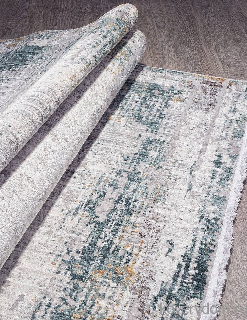 Ковер из полиэстера SEATTLE 03877A ACIK GRI / MAVI Ковер из полиэстера SEATTLE 03877A ACIK GRI / MAVI