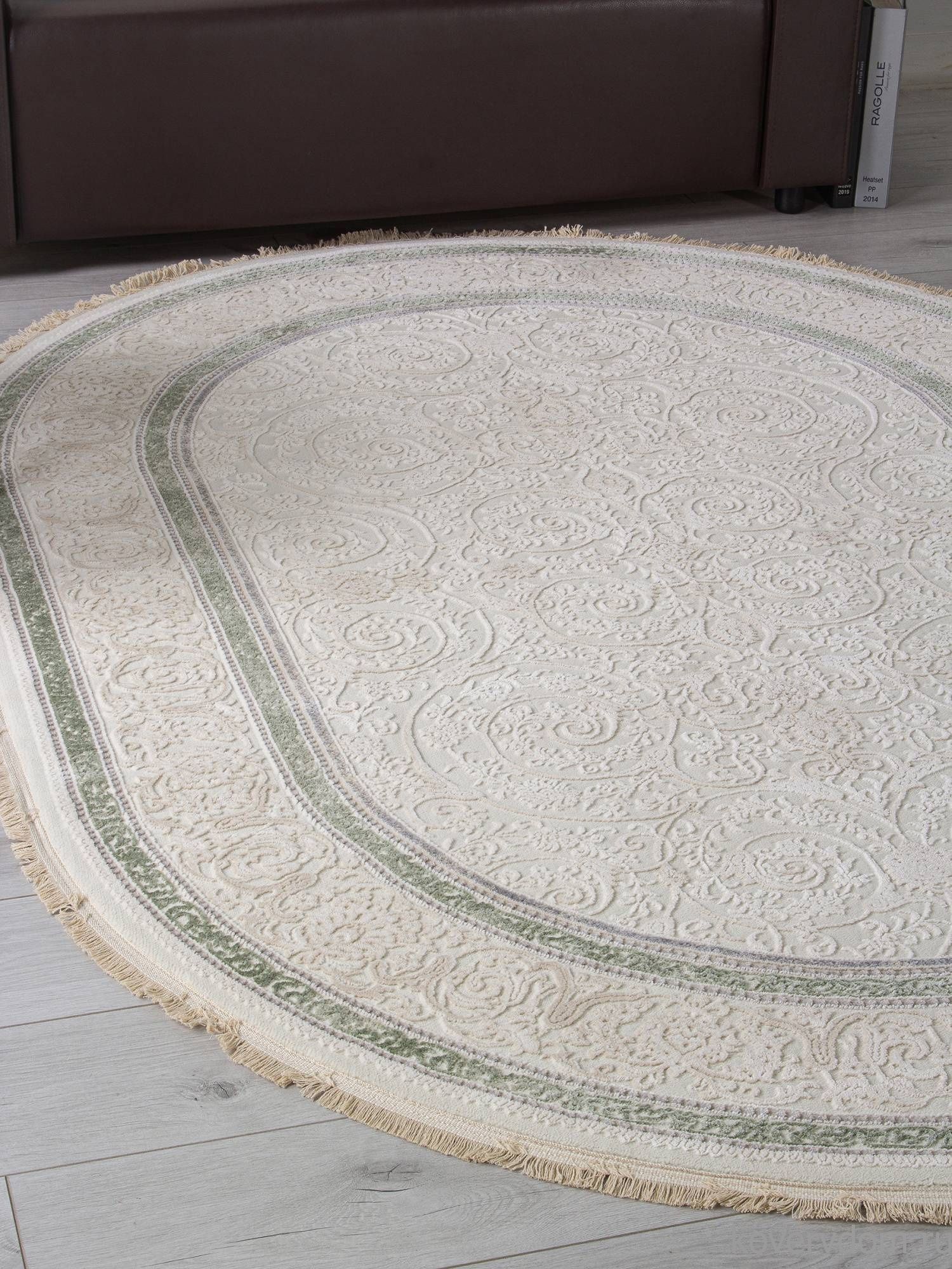 Ковер MELODY 30896U CREAM / CREAM Овал Ковер MELODY 30896U CREAM / CREAM Овал