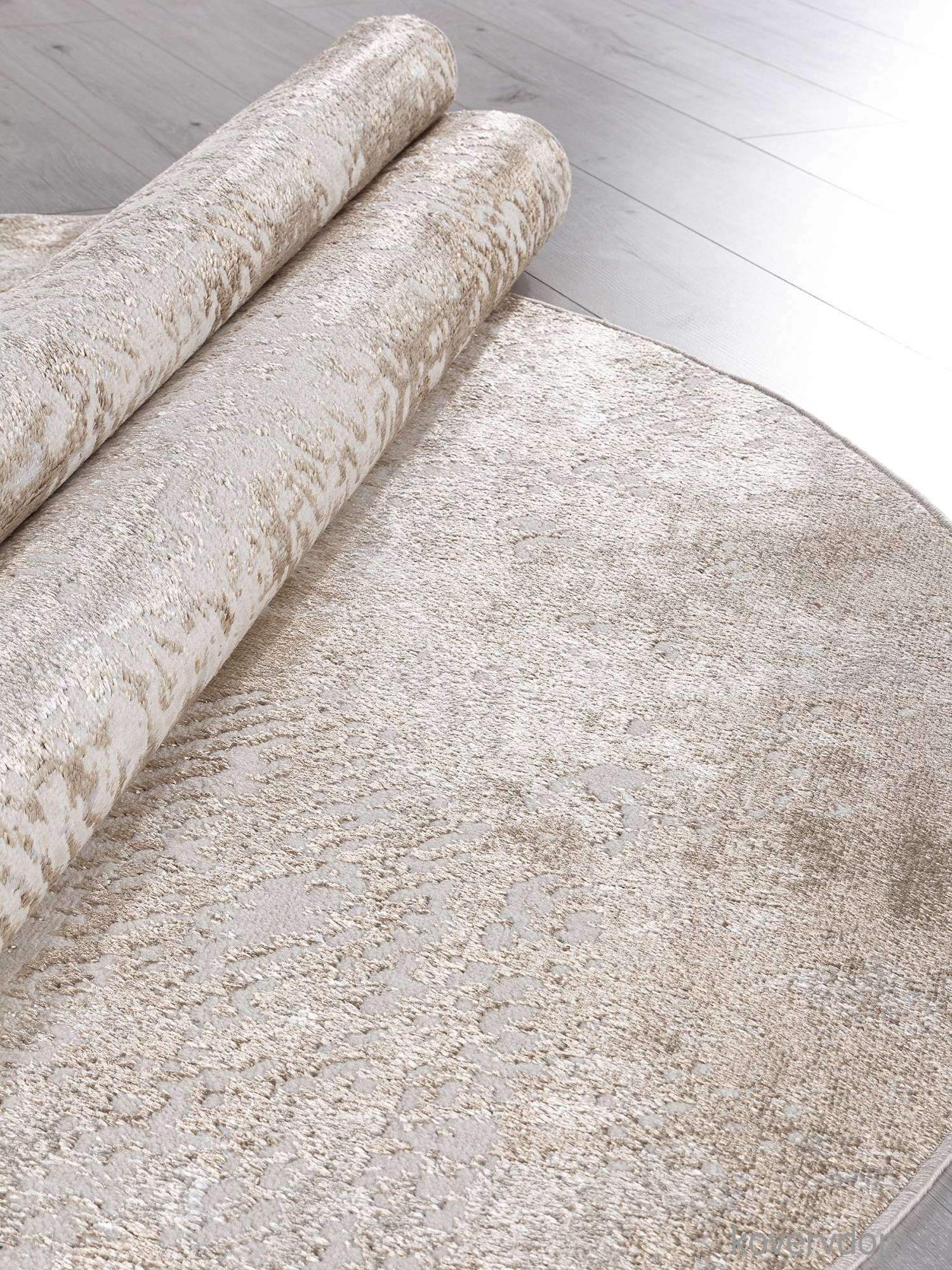 Ковер ANTEP O1700 770 BEIGE / BEIGE Овал