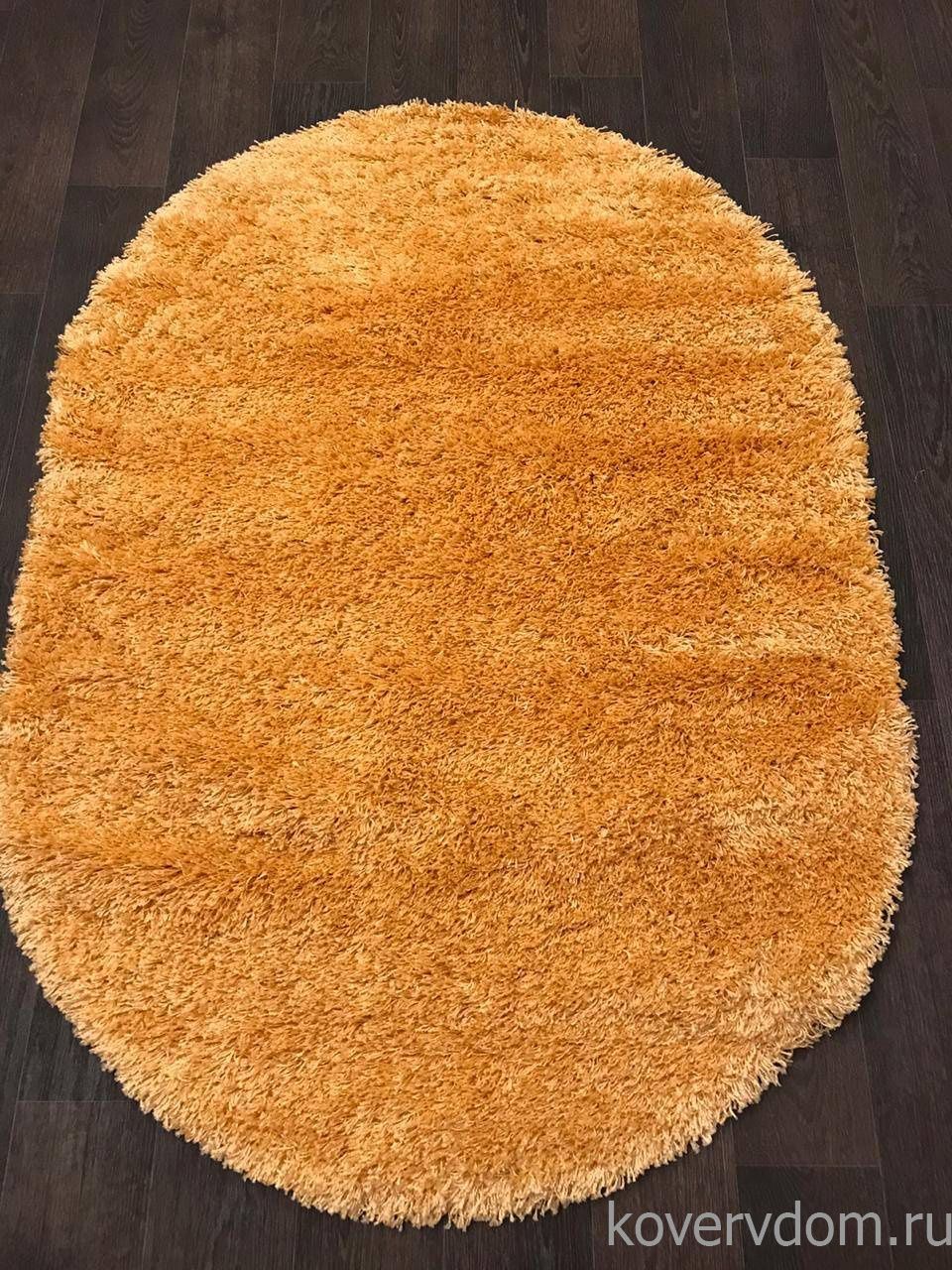 Ковер SHAGGY ULTRA s600 LIGHT YELLOW 2 Овал