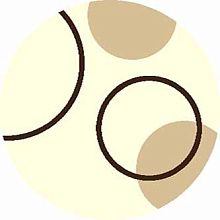 Ковер SHAGGY ULTRA s610 CREAM Круг