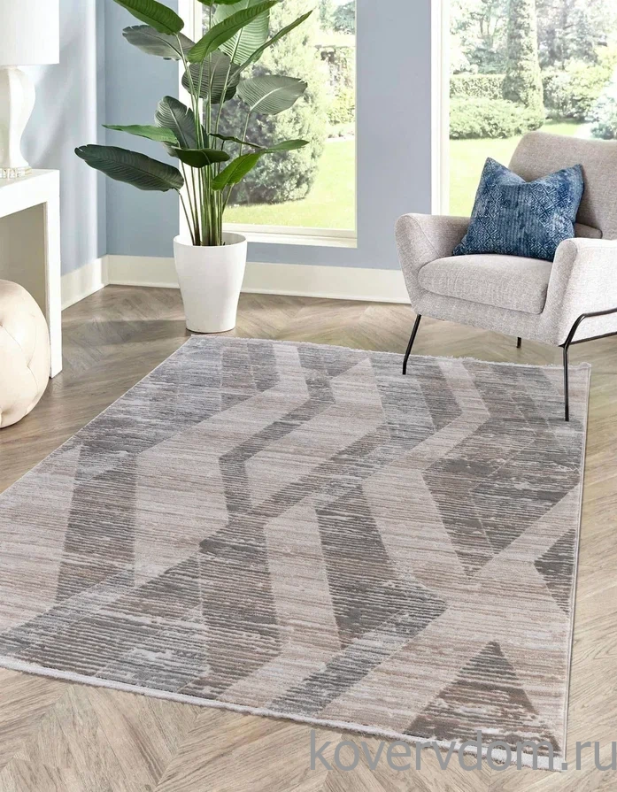 Ковер Leonidas B0762A D.Beige-White Ковер Leonidas B0762A D.Beige-White