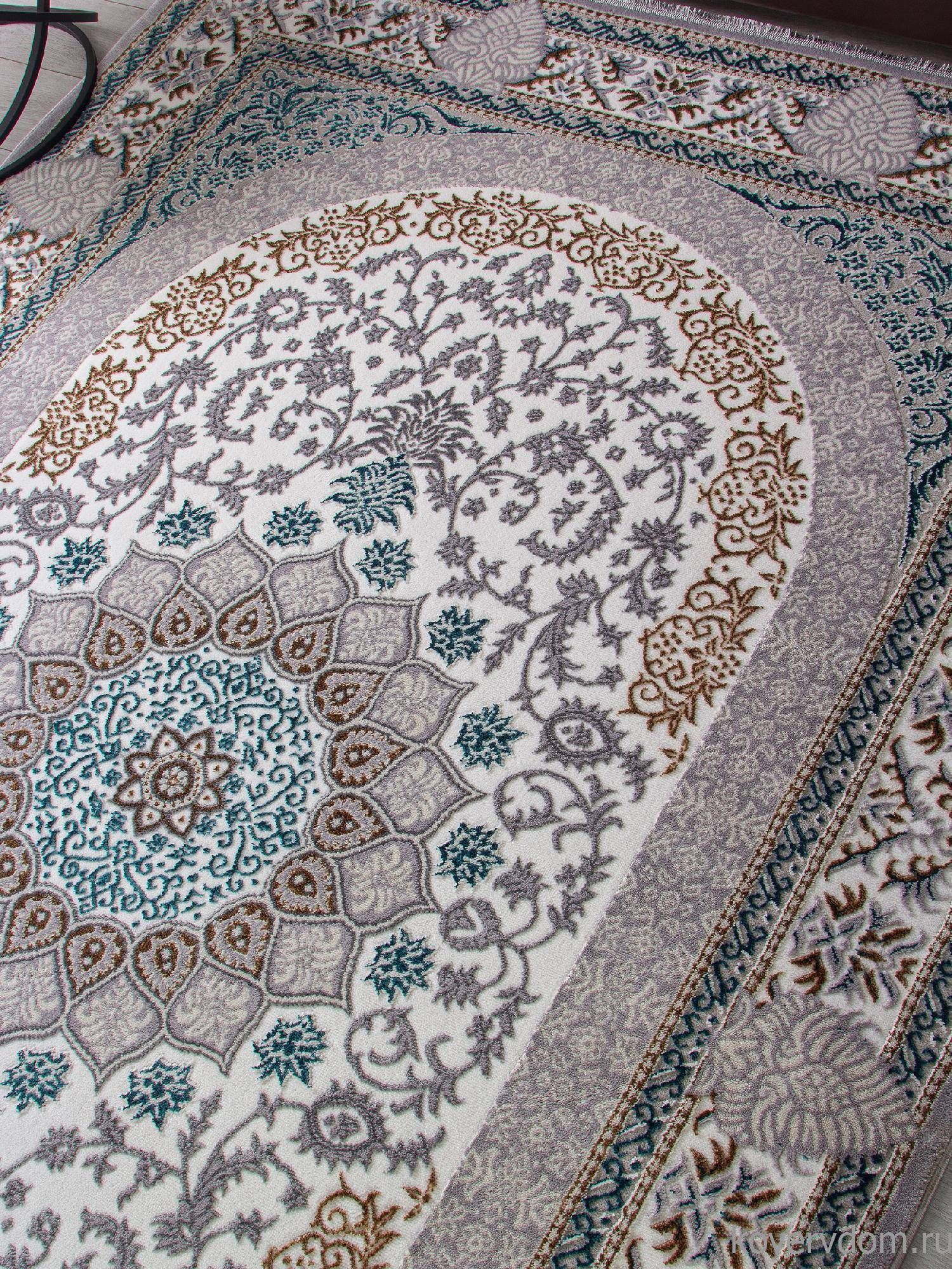 Ковер HALIF F638 GREEN-BLUE