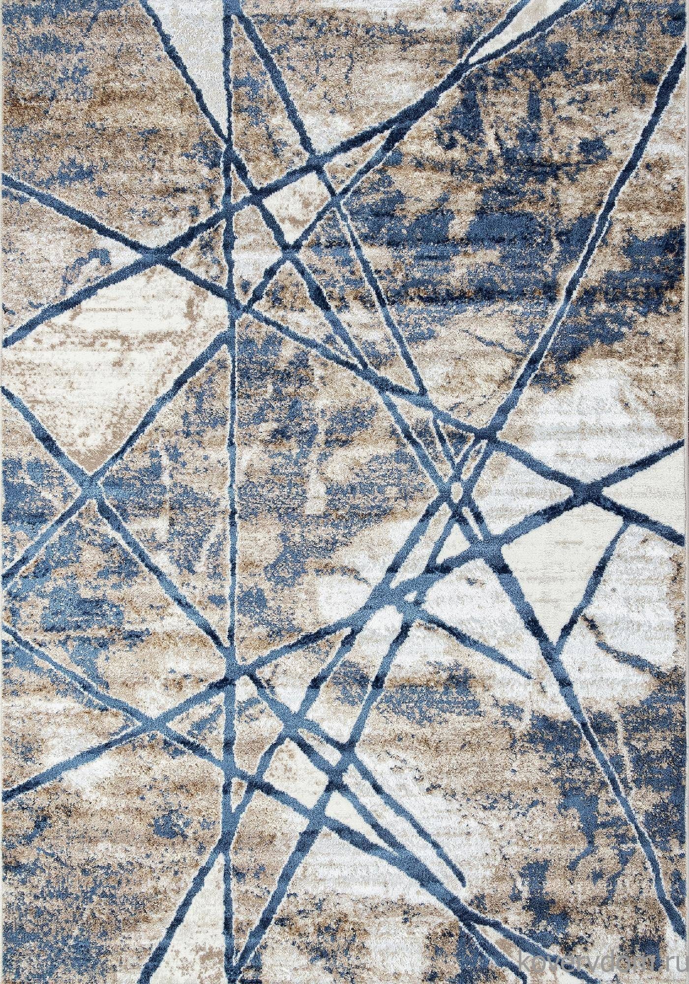 Ковер ANTEP-A O1702 630 CREAM / BLUE Ковер ANTEP-A O1702 630 CREAM / BLUE