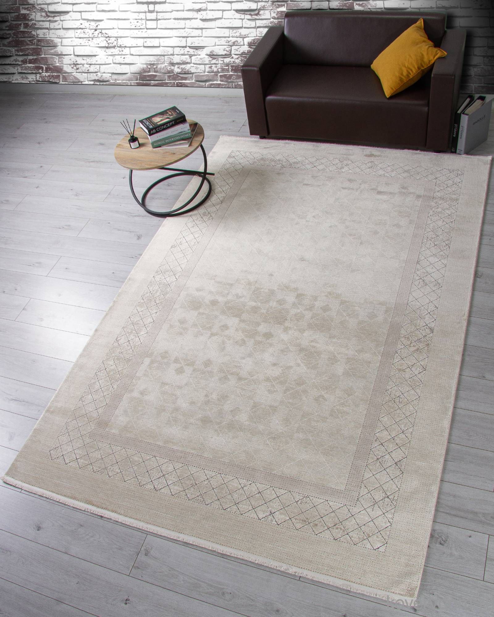 Ковер EMPEROS OLIMPOS A810AP L.BEIGE / GREY