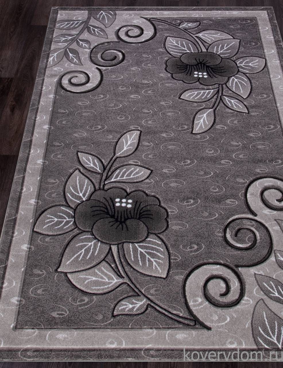 Ковер MEGA CARVING 4784 GRAY Ковер MEGA CARVING 4784 GRAY