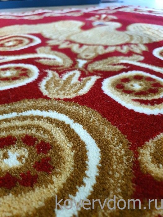 Ковер ЦАРЬ-ПТИЦА красно-бордовый Ковер ЦАРЬ-ПТИЦА красно-бордовый