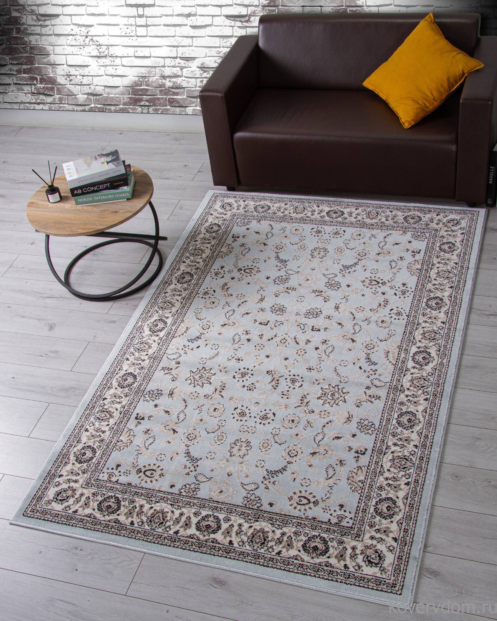 Ковер VALENCIA DELUXE D251 L.BLUE-BROWN