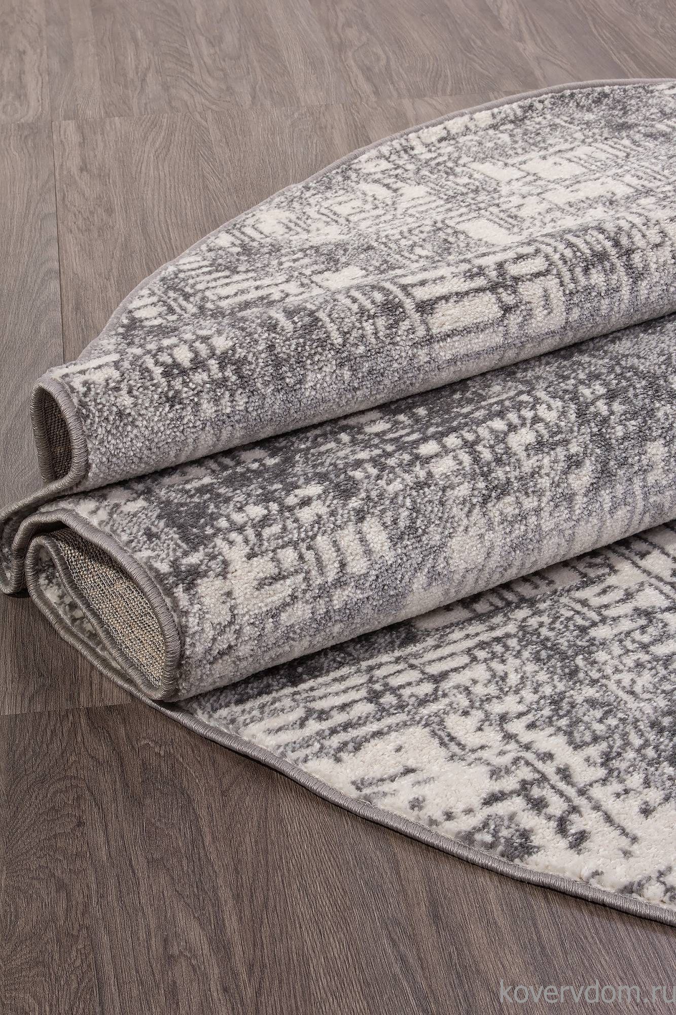 Ковер TORNADO F050 GRAY Овал