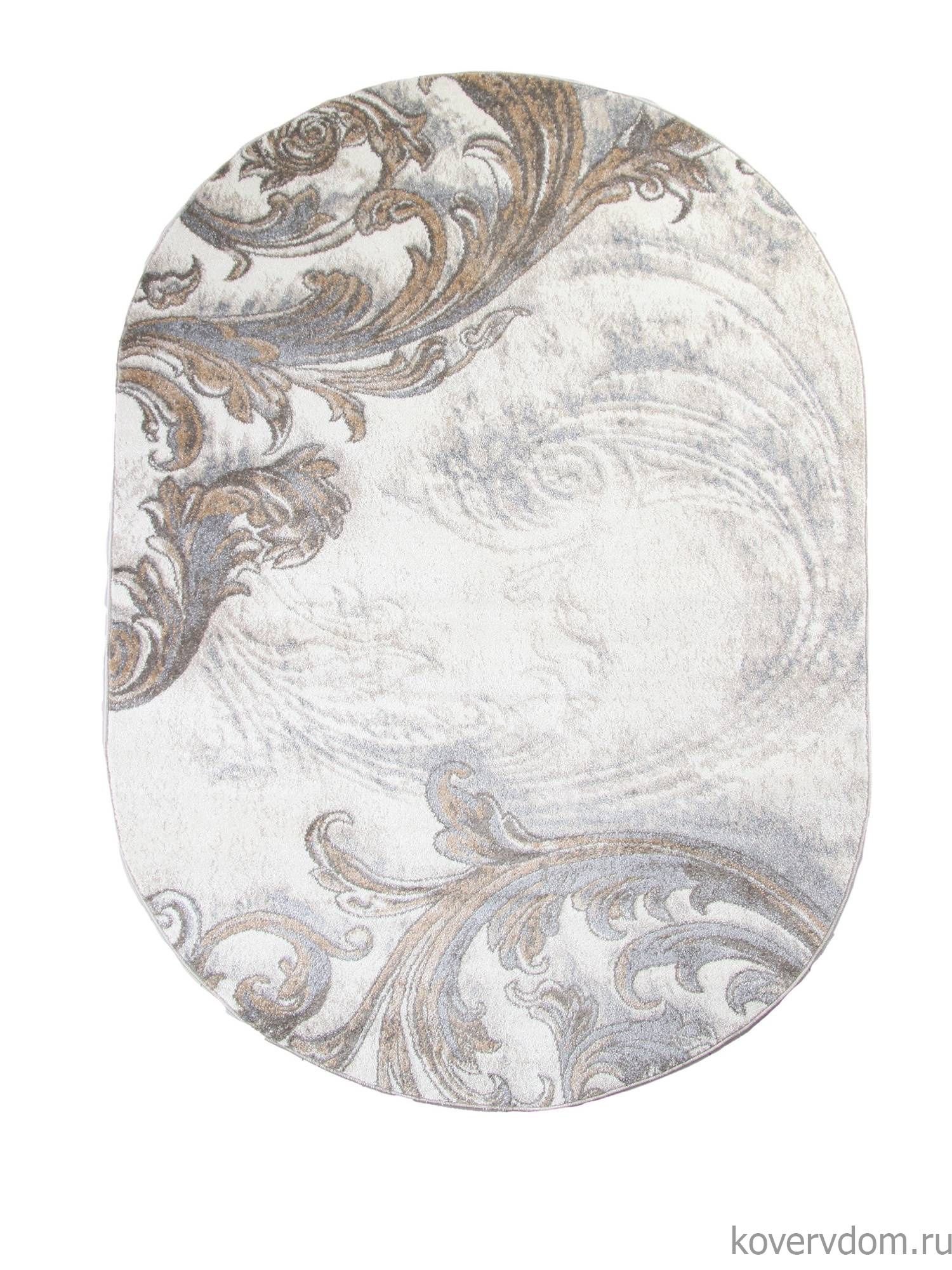 Ковер TORNADO D754 BEIGE 2 Овал