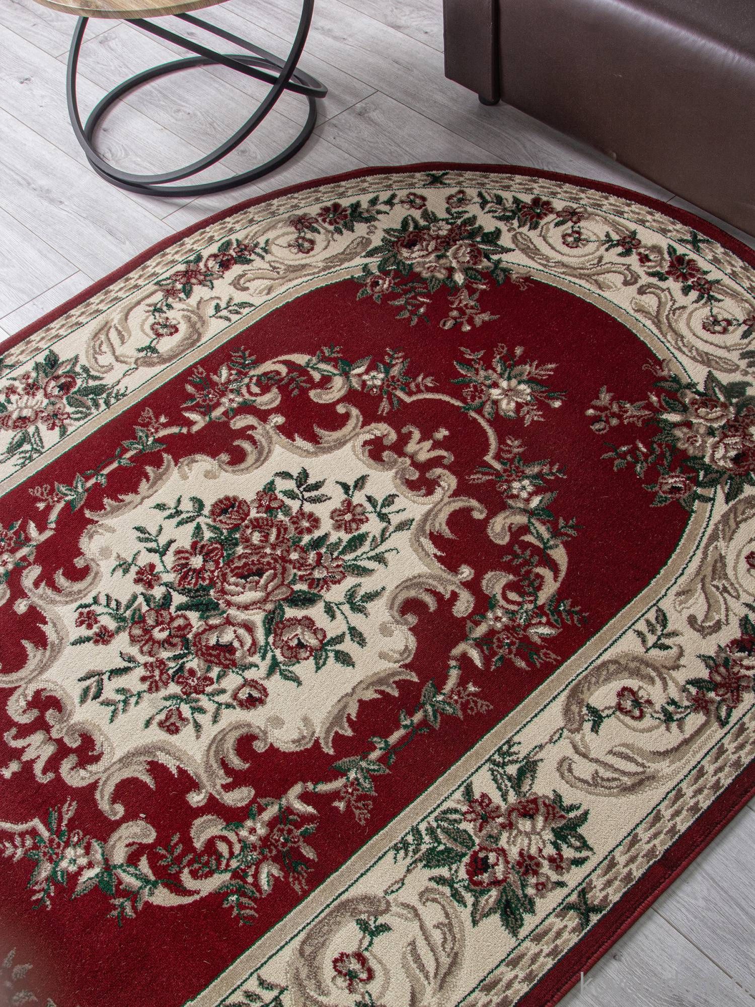 Ковер COLIZEY D057 RED Овал